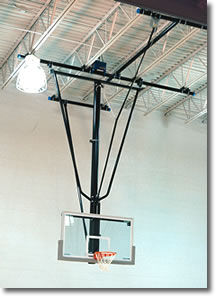 800 Series - Ceiling Suspended Basketball Backstop